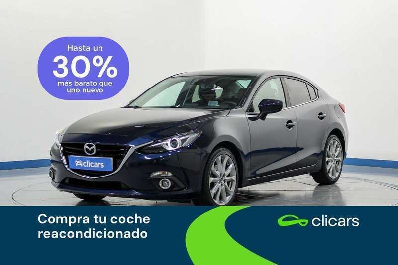 Azul Usado 2016 Mazda 3 Style Utilitario | 13.890 € (Precio justo) - Imagen 1/4