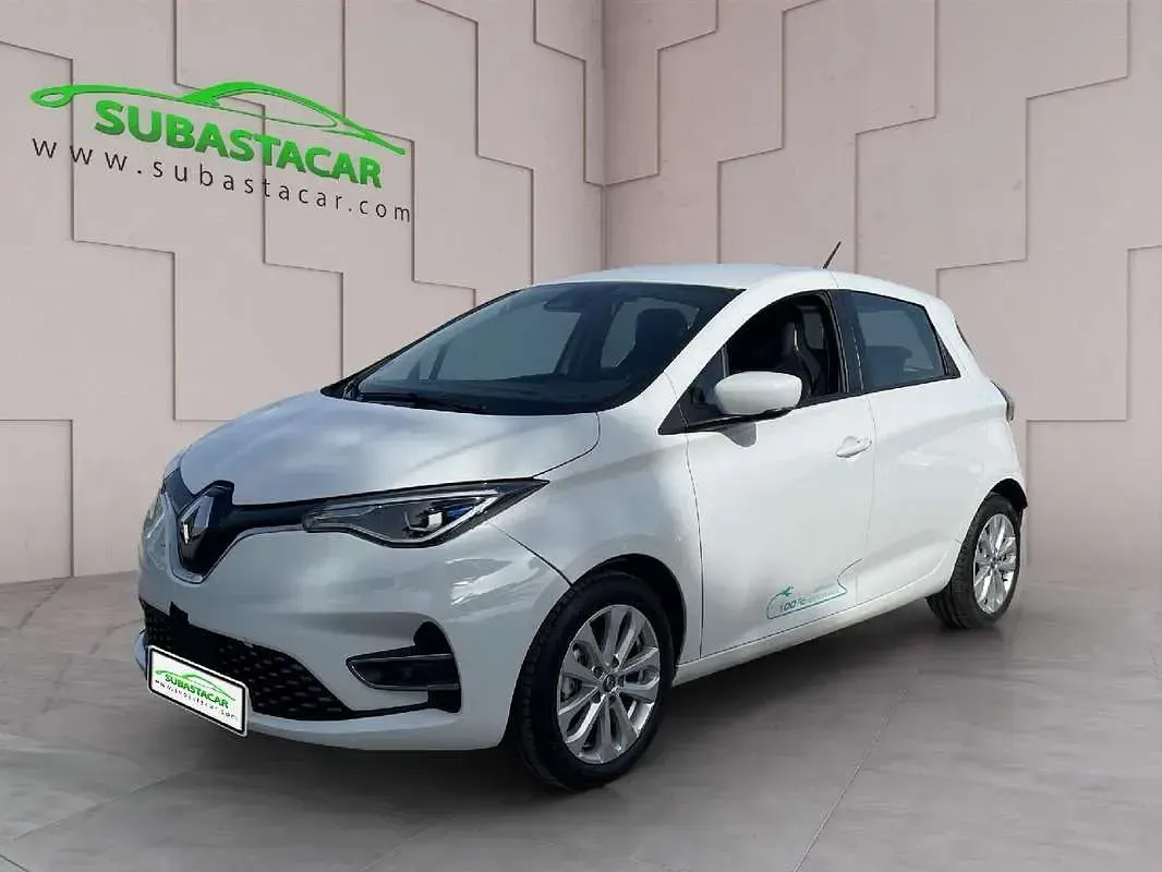 Usado Renault Zoe Intens 100 kW (136 CV) 2021 Blanco Utilitario