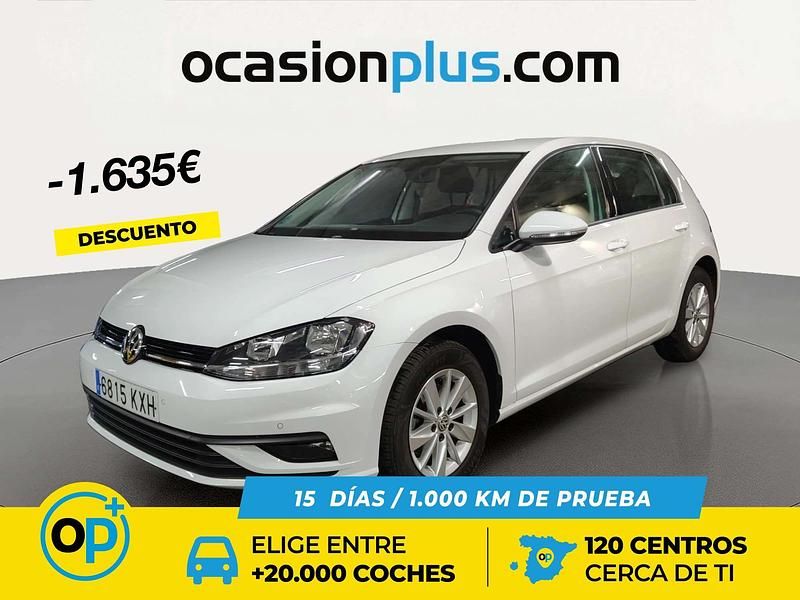Blanco Usado 2019 VW Golf VII | 17.990 € (Precio justo) - Imagen 1/4