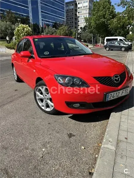 Usado Mazda 3 Active 143 CV (105 kW) 2007 Rojo Berlina