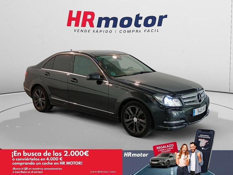 Gris Usado 2013 Mercedes C180 Berlina | 16.390 € (Precio justo) - Imagen 1/4