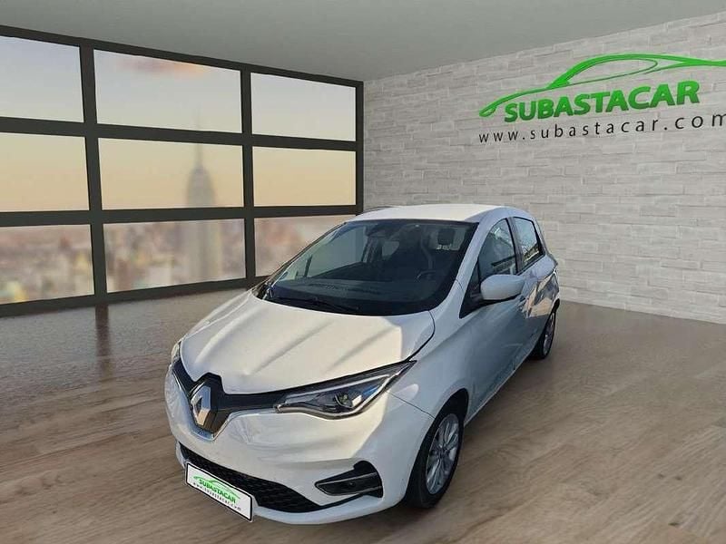 Usado Renault Zoe Intens 100 kW (136 CV) 2021 Blanco Utilitario