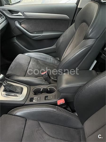 Usado Audi Q3 150 CV (110 kW) 2016 Negro SUV