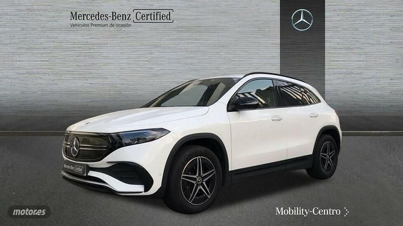 Blanco polar pintura unicolor Usado 2023 Mercedes EQA300 AMG line SUV | 37.900 € (Buen precio) - Imagen 1/4