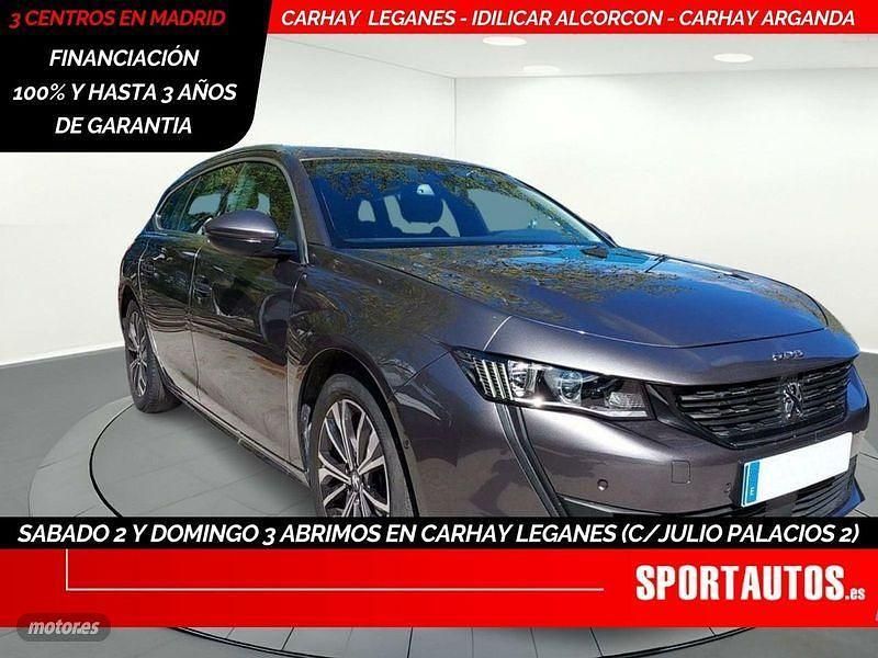 Gris Usado 2020 Peugeot 508 SW Allure Familiar | 15.890 € - Imagen 1/4