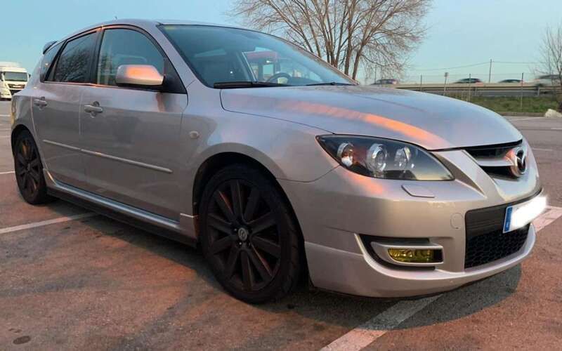 Plateado Usado 2007 Mazda 3 Utilitario | 10.900 € (Buen precio) - Imagen 1/4