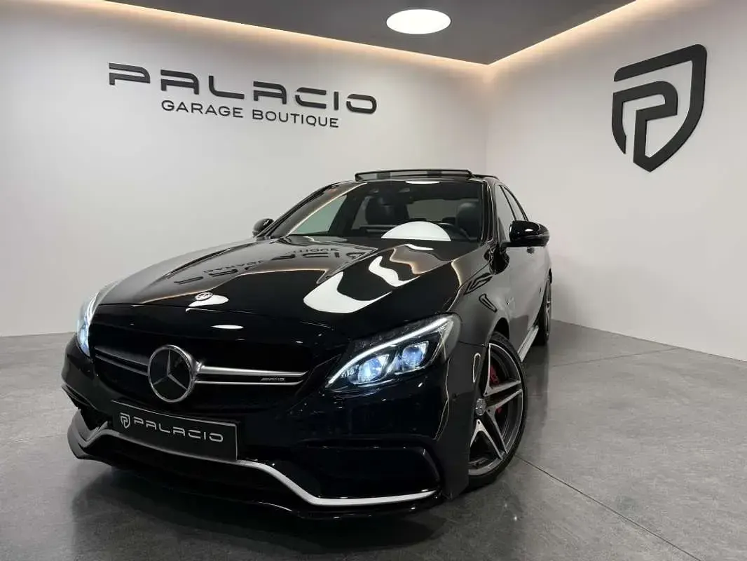 Usado Mercedes C63 AMG AMG 510 CV (375 kW) 2018 Negro Berlina