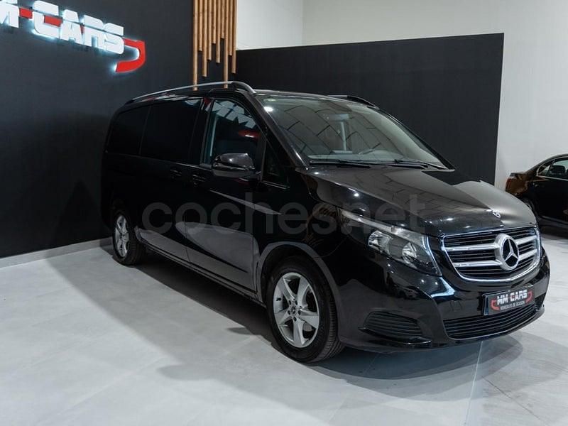 Usado Mercedes V220 Avantgarde 163 CV (119 kW) 2019 Negro Monovolumen