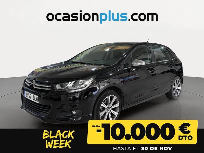 Negro Usado 2016 Citroën C4 Feel Utilitario | 10.750 € (Precio justo) - Imagen 1/4