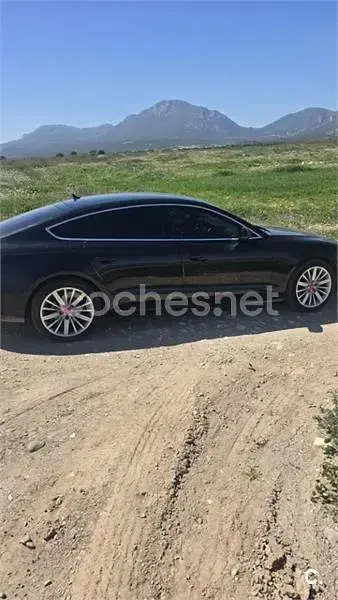 Usado Audi A5 Sportback Advanced 150 CV (110 kW) 2016 Negro Utilitario