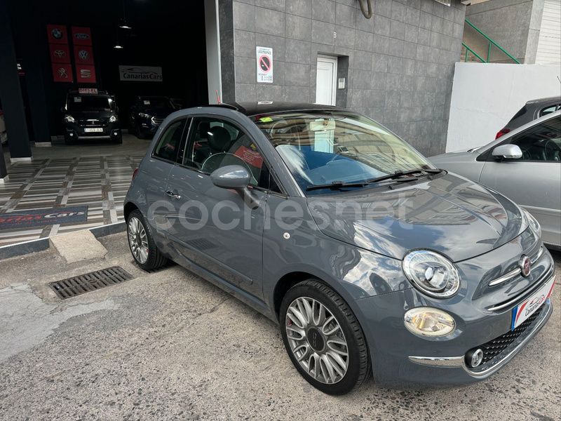 Usado Fiat 500 Lounge 69 CV (50 kW) 2016 Gris / plata Berlina
