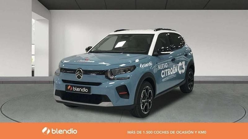 Azul Usado 2025 Citroën e-C3 Utilitario | 21.295 € (Precio justo) - Imagen 1/4