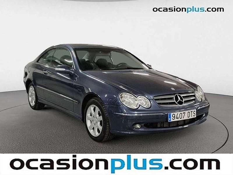 Usado Mercedes CLK200 170 CV (125 kW) 2005 Azul Coupe