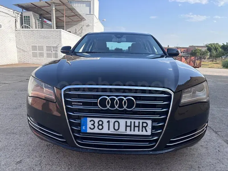 Usado Audi A8 250 CV (183 kW) 2011 Negro Berlina