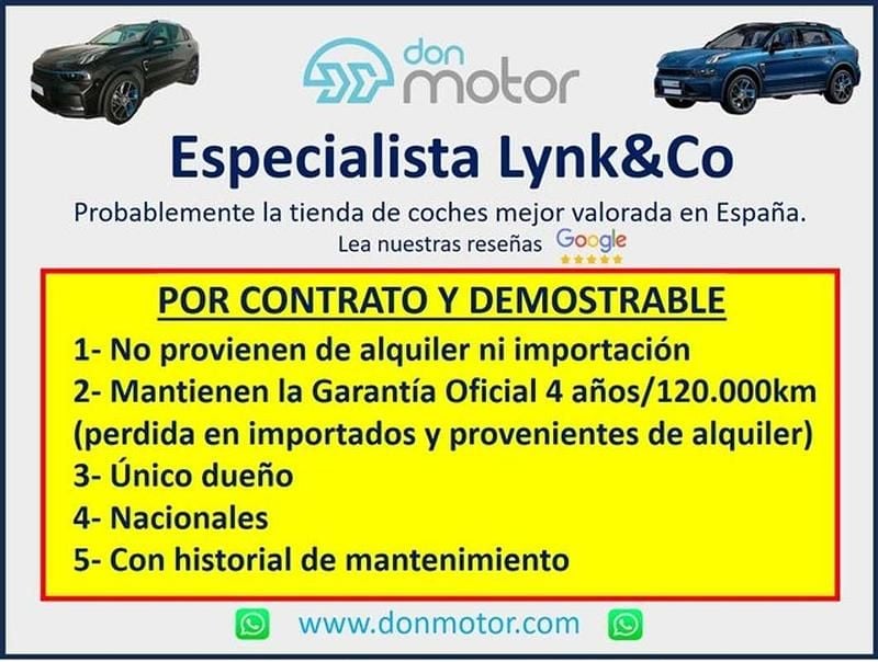 Negro Usado 2023 Lynk & Co 01 SUV | 26.749 € (Precio justo) - Imagen 1/4