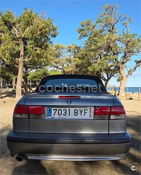 Usado Saab 9-3 185 CV (136 kW) 2002 Gris / plata Descapotable