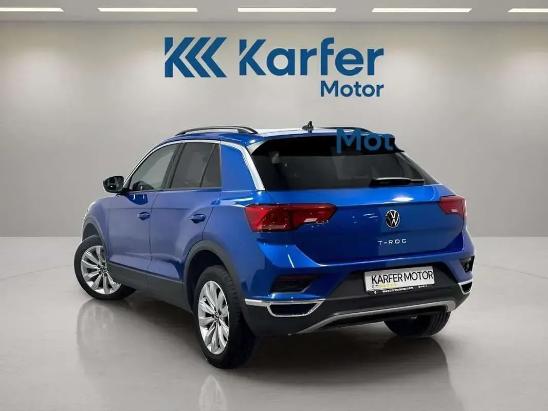 Occasion VW T-Roc Advance 150 ch (110 kW) 2021 Bleue SUV