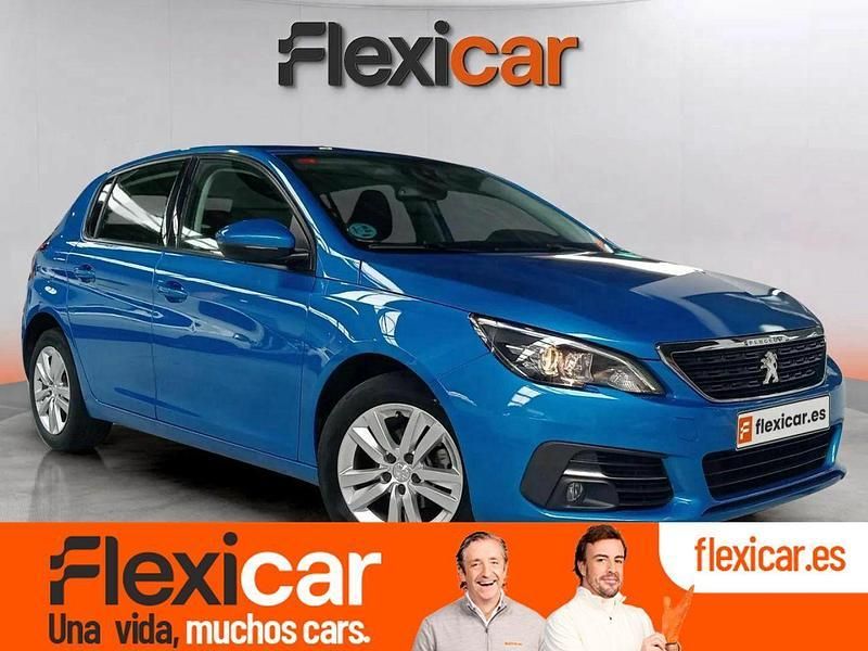 Usado Peugeot 308 Active 130 CV (95 kW) 2021 Azul Berlina