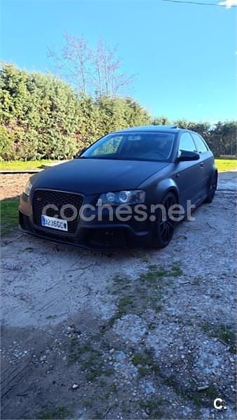 Usado Audi S3 265 CV (194 kW) 2008 Negro Utilitario