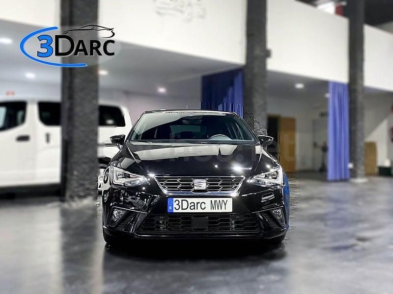 Usado Seat Ibiza FR 110 CV (80 kW) 2024 Negro Utilitario