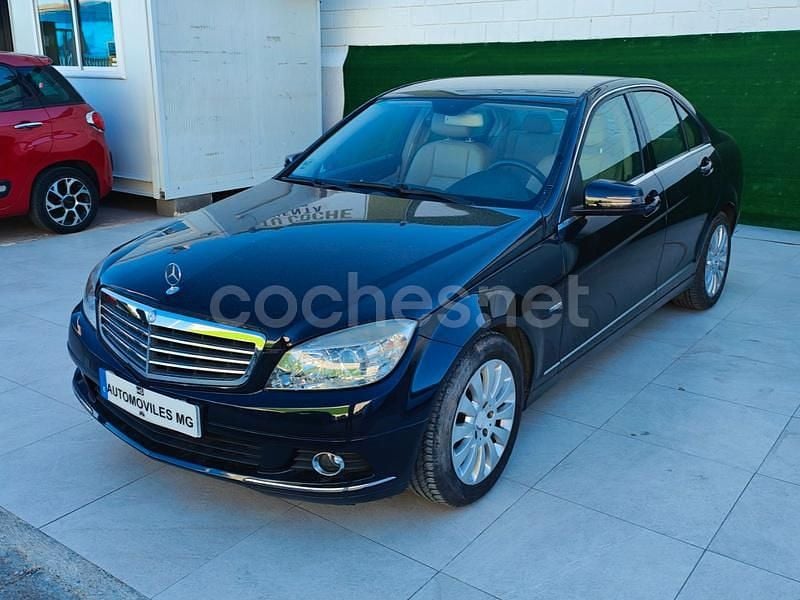 Azul Usado 2010 Mercedes C200 Avantgarde Berlina | 7990 € (Buen precio) - Imagen 1/4