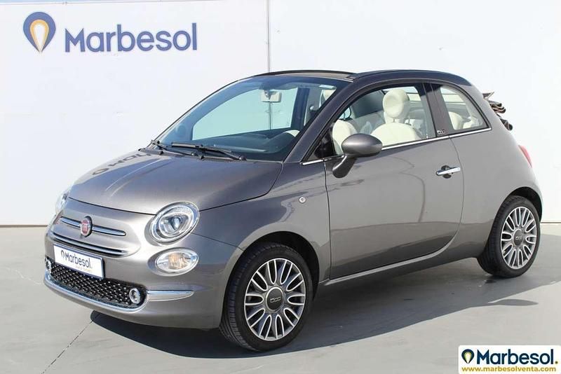 Gris Usado 2018 Fiat 500C Lounge Descapotable | 7290 € (Super precio) - Imagen 1/4