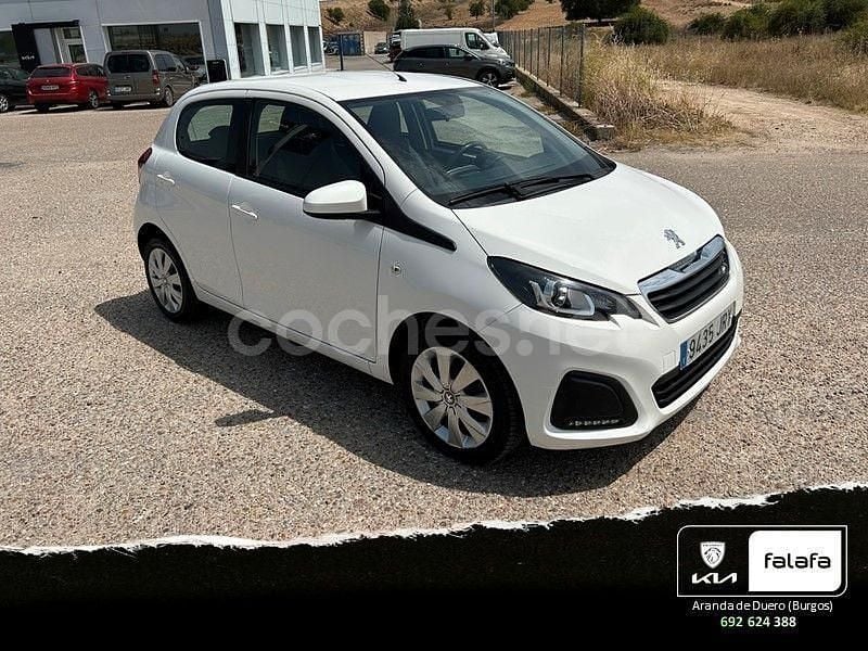 Usado Peugeot 108 82 CV (60 kW) 2016 Blanco Utilitario