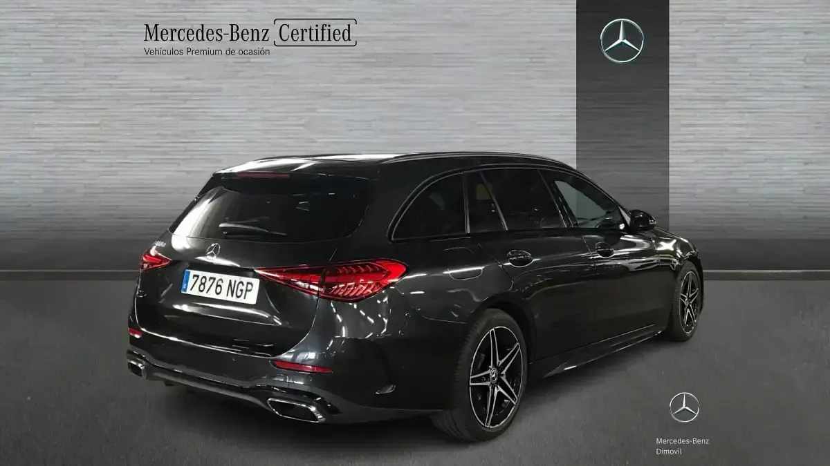 Usado Mercedes C220 197 CV (144 kW) 2025 Gris / plata Familiar