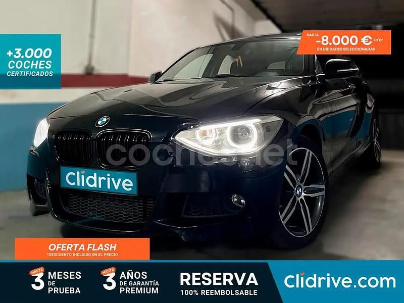 Negro Usado 2012 BMW 118 Sport Line Utilitario | 8590 € (Precio justo) - Imagen 1/3