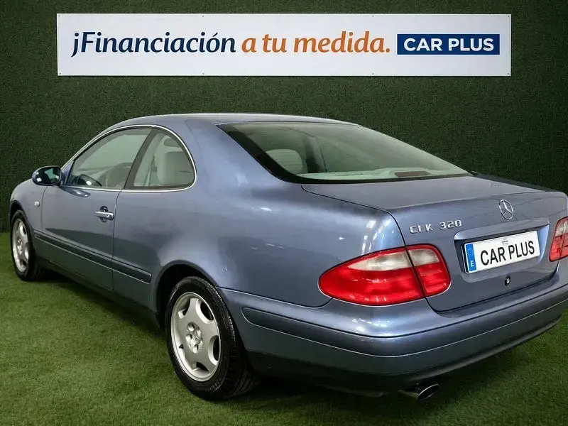 Usado Mercedes CLK320 Elegance 218 CV (160 kW) 1998 Azul Coupe