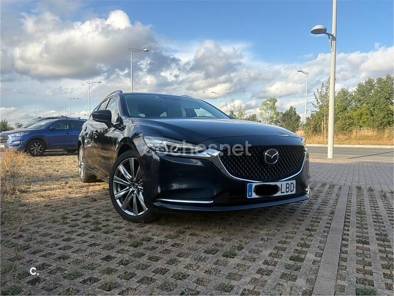 Azul Usado 2019 Mazda 6 Sky Familiar | 26.500 € - Imagen 1/4