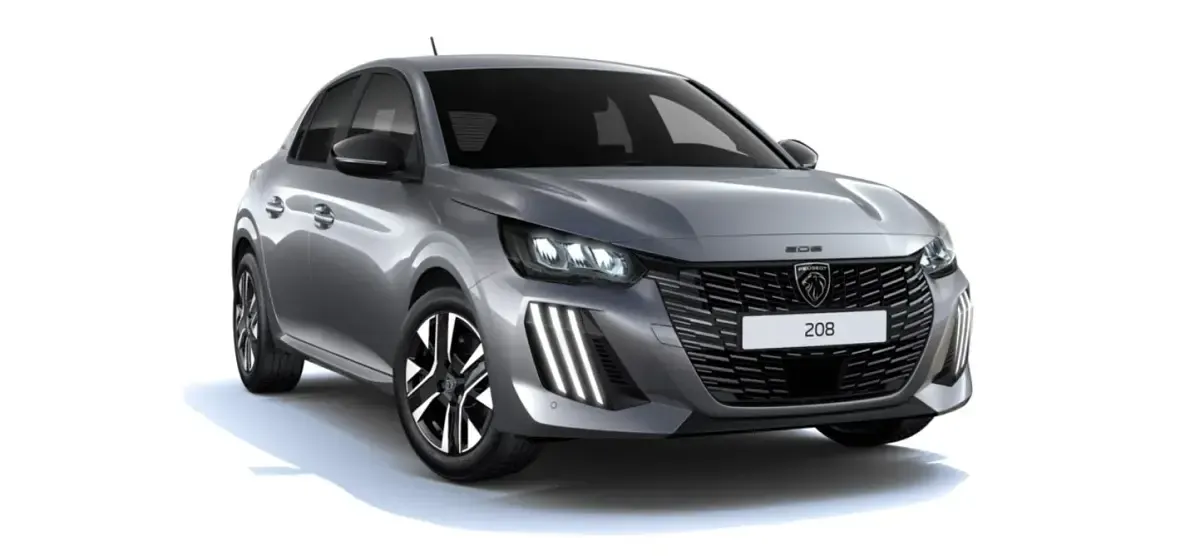 Ny Peugeot 208 S 100 HK (73 kW) 2026 Grå Halvkombi