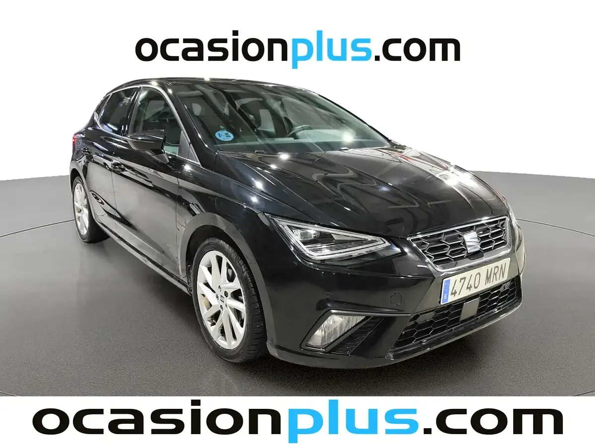 Usado Seat Ibiza FR 150 CV (110 kW) 2024 Negro Utilitario
