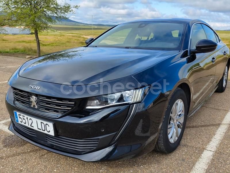 Negro Usado 2019 Peugeot 508 Active Berlina | 14.900 € (Precio justo) - Imagen 1/4