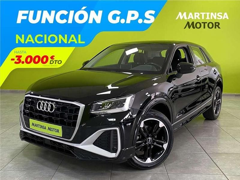 Usado Audi Q2 S-Line 116 CV (85 kW) 2021 Negro SUV
