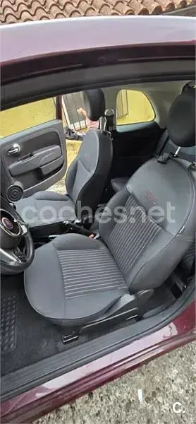 Usado Fiat 500 Collezione 69 CV (50 kW) 2019 Granate Berlina