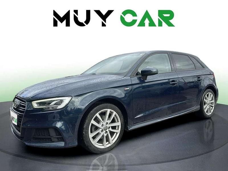 Usado Audi A3 Sportback S-Line 116 CV (85 kW) 2020 Azul Utilitario