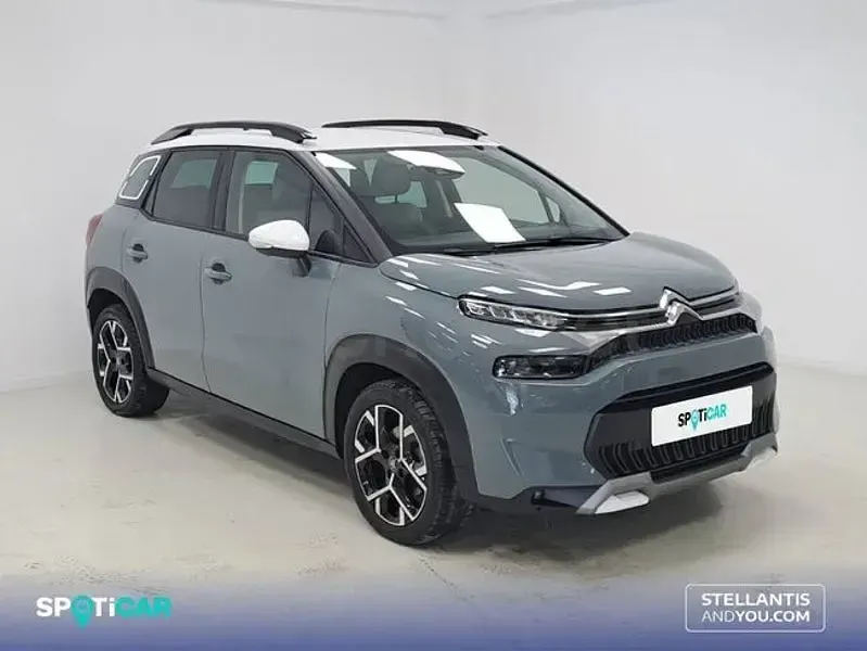 Usado Citroën C3 Aircross PureTech 131 CV (96 kW) 2022 Verde SUV
