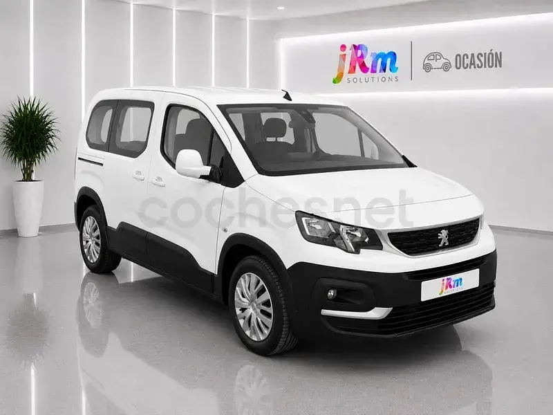 Gebraucht Peugeot Rifter Active 100 PS (73 kW) 2021 Weiß Van / Kleinbus