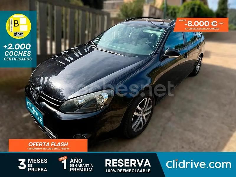 Azul Usado 2011 VW Golf VI Advance Familiar | 4490 € (Super precio) - Imagen 1/3