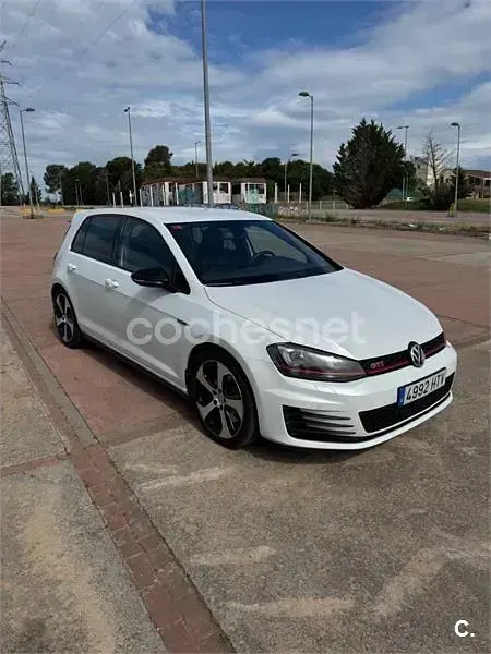 Usado VW Golf VII GTI 230 CV (169 kW) 2014 Blanco Berlina