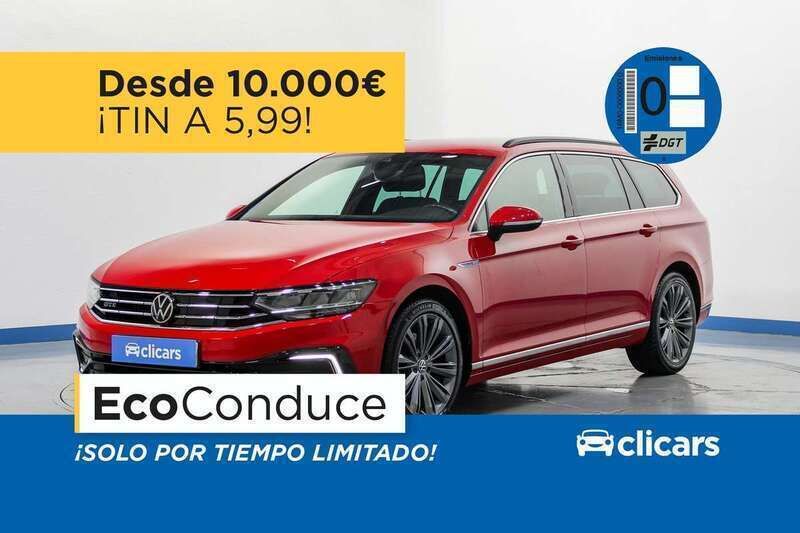 Rojo Usado 2021 VW Passat GTE Familiar | 20.890 € (Precio justo) - Imagen 1/4