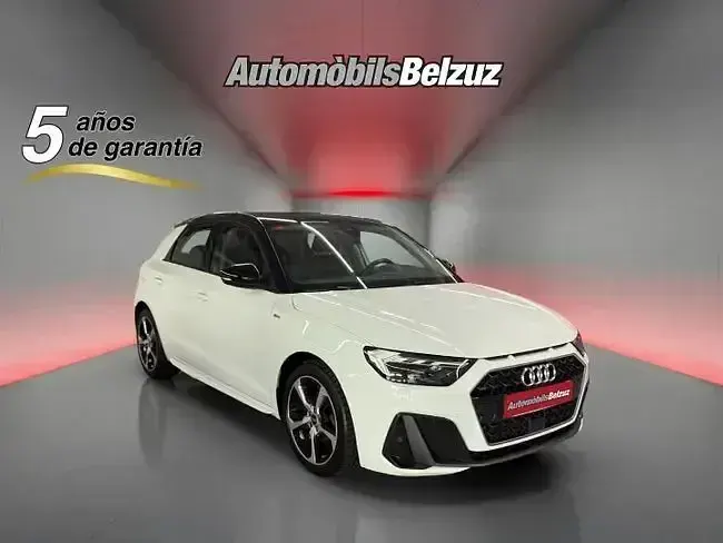 Usado Audi A1 S-Line 110 CV (80 kW) 2021 Blanco SUV