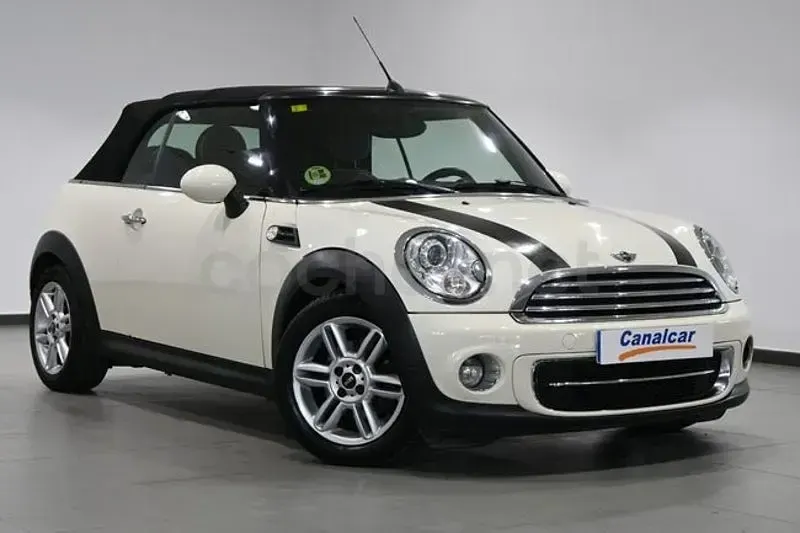 Usado Mini Cooper D Cabriolet 112 CV (82 kW) 2013 Beige Descapotable