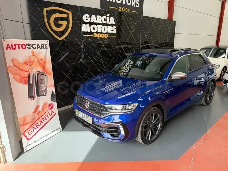 Usado VW T-Roc R 300 CV (220 kW) 2022 Azul SUV