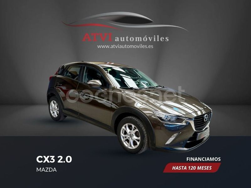 Usado Mazda CX-3 Style 120 CV (88 kW) 2016 Marrón SUV