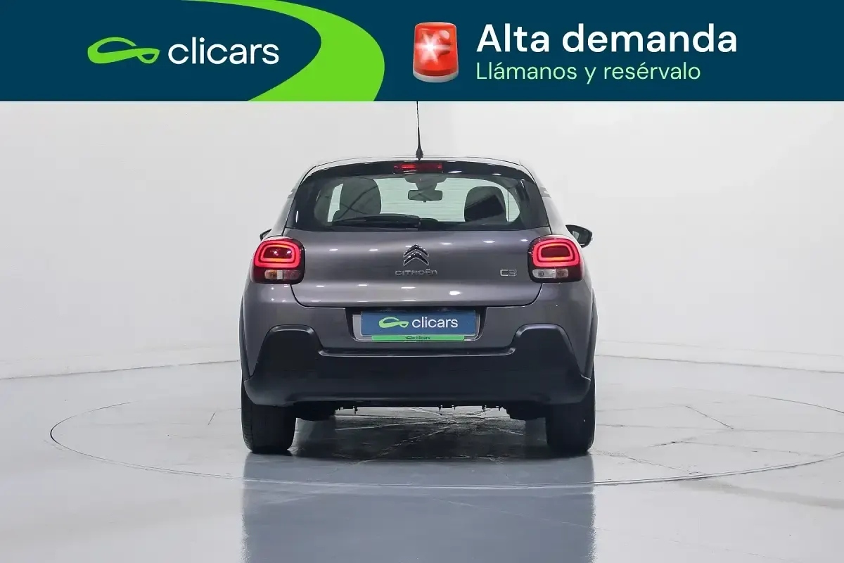 Usado Citroën C3 PureTech 83 CV (61 kW) 2023 Gris Utilitario