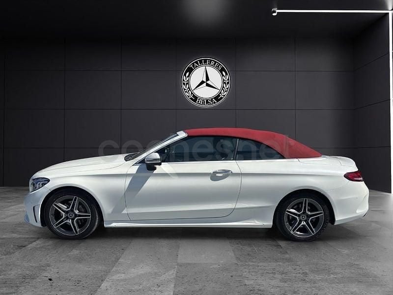 Usado Mercedes C200 184 CV (135 kW) 2019 Blanco Descapotable