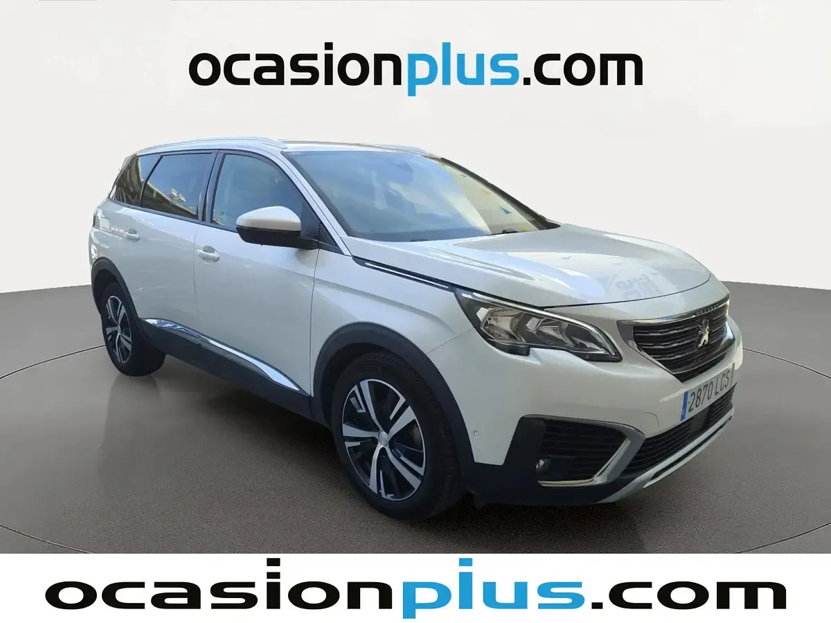 Usado Peugeot 5008 Allure 131 CV (96 kW) 2019 Blanco SUV