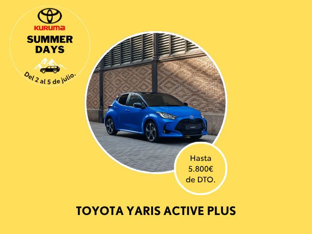 Azul Nuevo 2025 Toyota Yaris Hybrid Active | 22.495 € (Buen precio) - Imagen 1/4